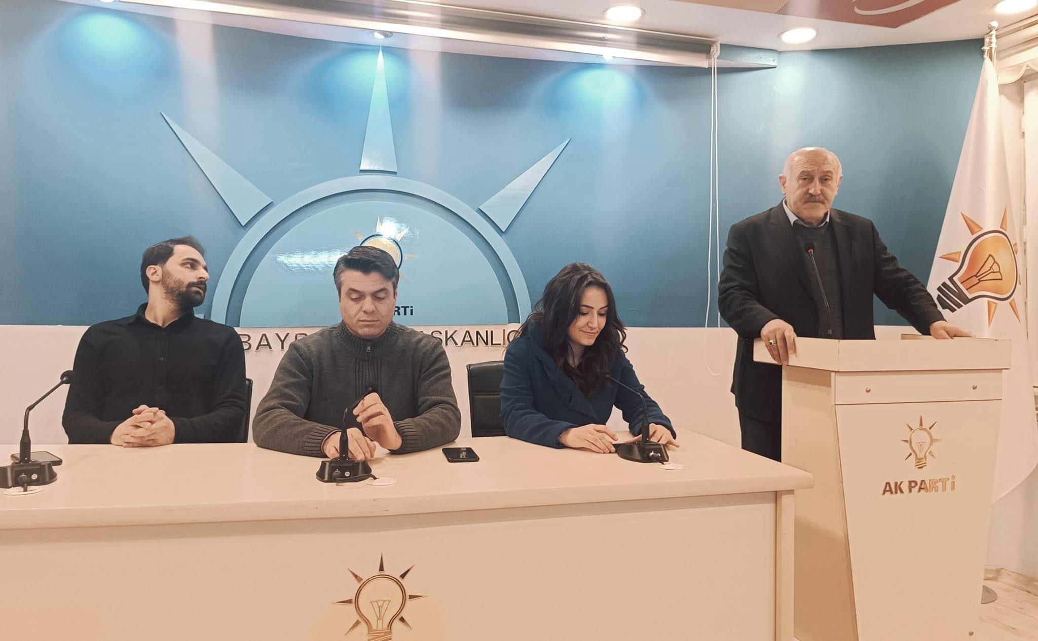 Ak Parti İl Başkanı Hacı Ali Polat istifa etti..